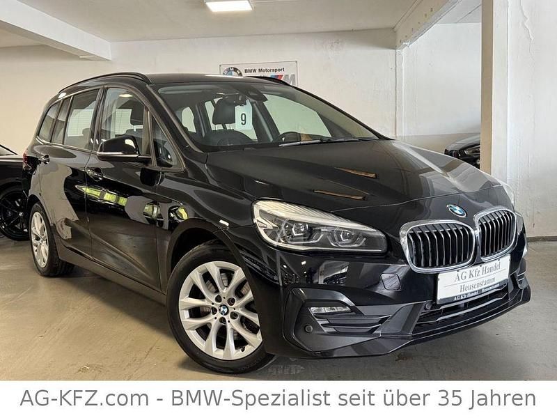 Schwarz Gebraucht 2021 BMW 218 Gran Tourer Advantage Van / Kleinbus | 13.750 € (Superpreis) - Bild 1/4