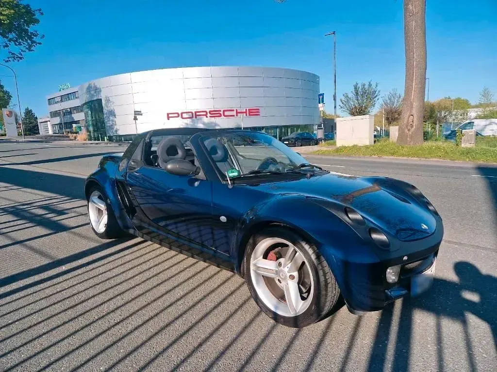 Usata Smart Roadster 61 CV (44 kW) 2005 Blu Cabrio