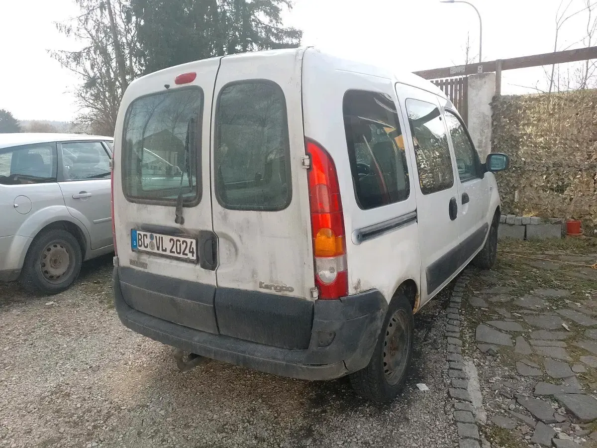 Gebraucht Renault Kangoo 75 PS (55 kW) 2005 Weiß Van / Kleinbus