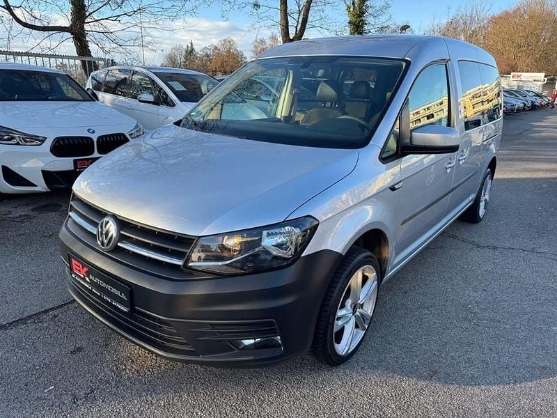Silber Gebraucht 2018 VW Caddy Maxi Trendline Van / Kleinbus | 13.950 € (Superpreis) - Bild 1/4