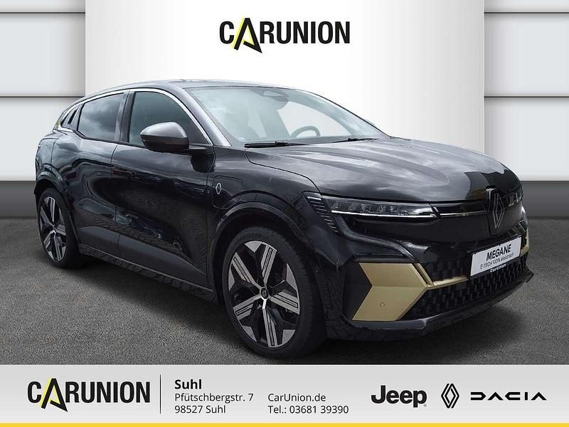 Gebraucht Renault Megane E-Tech Iconic 160 kW (218 PS) 2024 Black pearlschwarz metallic, dolomitgrau Limousine