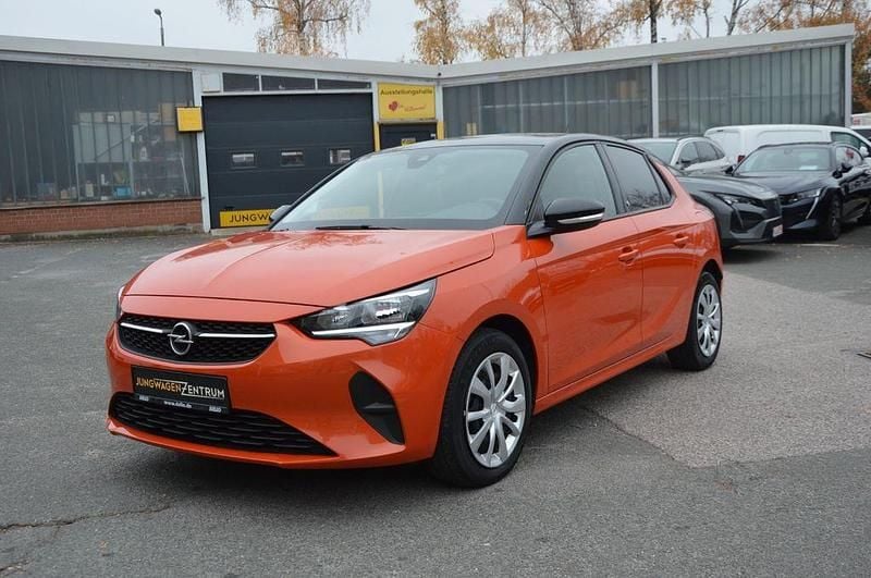 Orange Gebraucht 2022 Opel Corsa-e Edition Kleinwagen | 11.900 € (Superpreis) - Bild 1/4