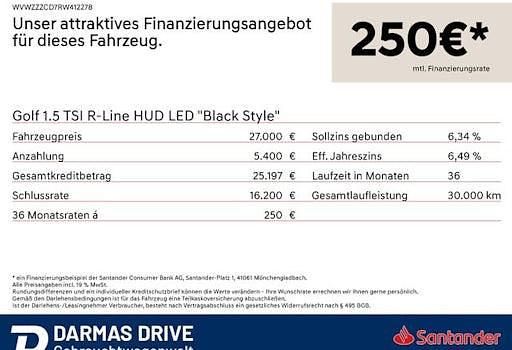 Gebraucht VW Golf VIII R-line 150 PS (110 kW) 2024 Weiß Limousine