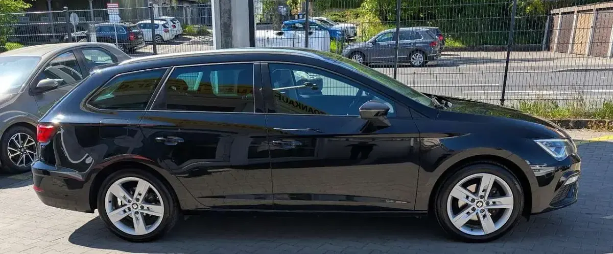 Usata Seat Leon ST FR 150 CV (110 kW) 2017 Nero Station wagon