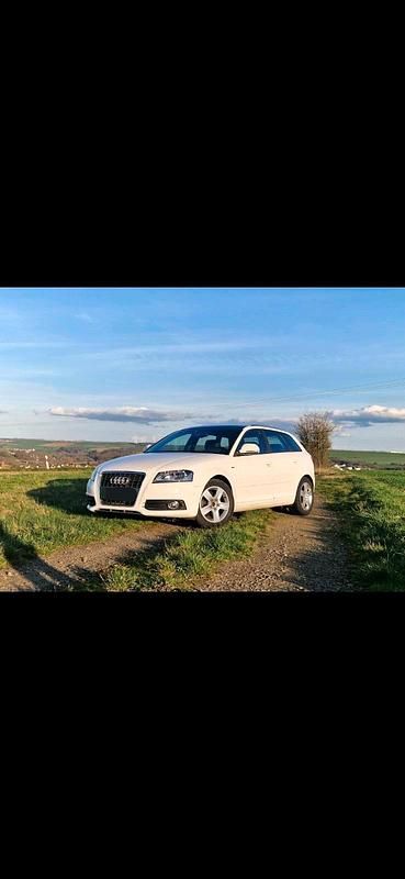 Gebraucht Audi A3 S-Line 160 PS (117 kW) 2009 Weiß Kleinwagen