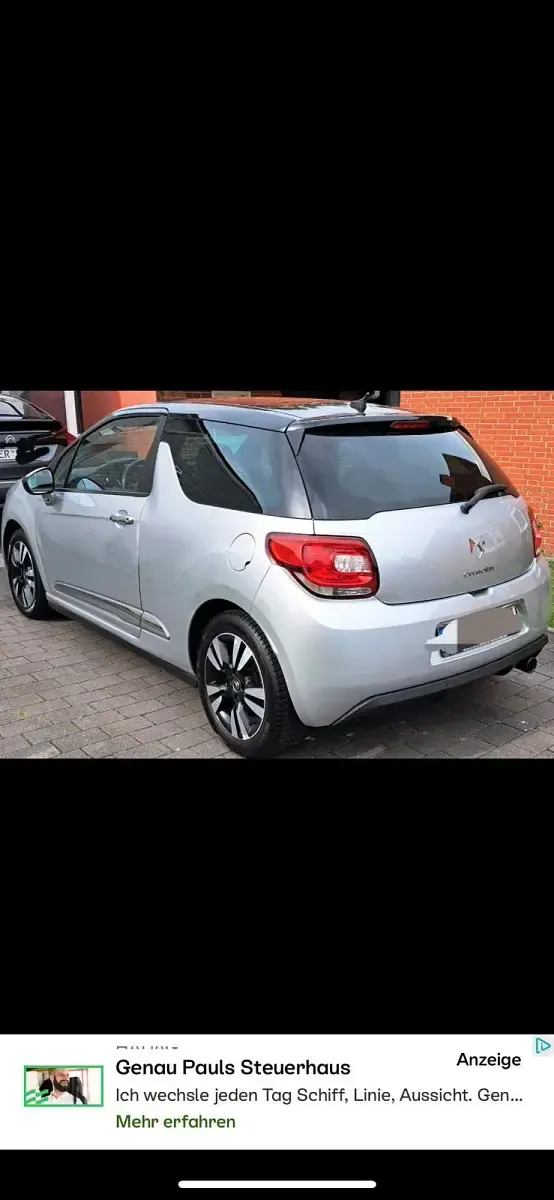 Gebraucht Citroën DS3 120 PS (88 kW) 2013 Silber Coupé