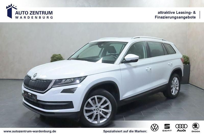 Getscherweiß (metallic) Gebraucht 2021 Skoda Kodiaq Soleil SUV | 28.260 € (Superpreis) - Bild 1/4