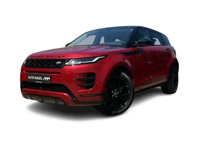 Rot Gebraucht 2021 Land Rover Range Rover evoque SE SUV | 35.490 € (Fairer Preis) - Bild 1/4