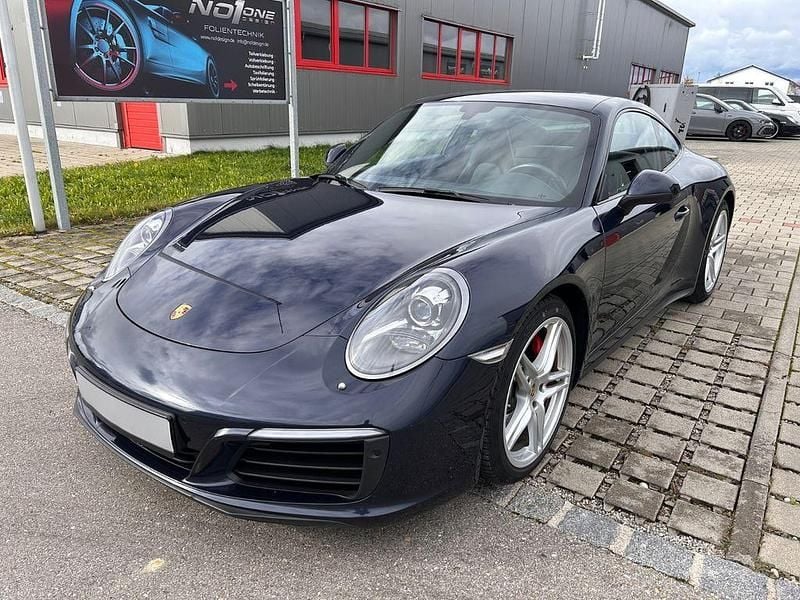 Blau Gebraucht 2017 Porsche 911 Carrera 4S Sport Coupé | 72.490 € (Teuer) - Bild 1/4