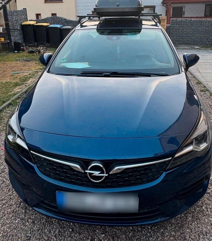 Gebraucht Opel Astra 122 PS (89 kW) 2020 Blau Kombi
