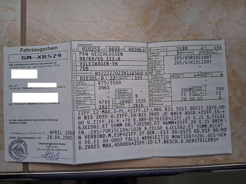 Grün Gebraucht 2003 VW T4 Van | 10.000 € (Fairer Preis) - Bild 1/4