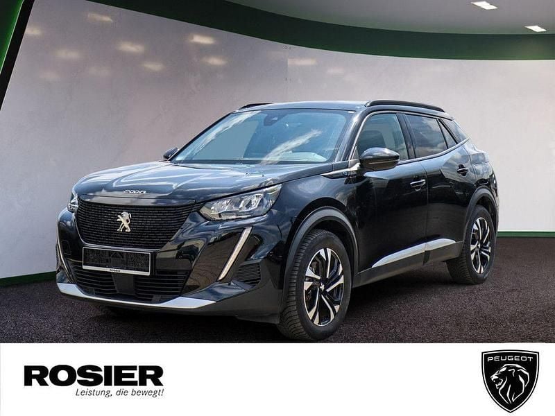 Schwarz Gebraucht 2022 Peugeot e-2008 Allure SUV | 16.990 € (Superpreis) - Bild 1/4
