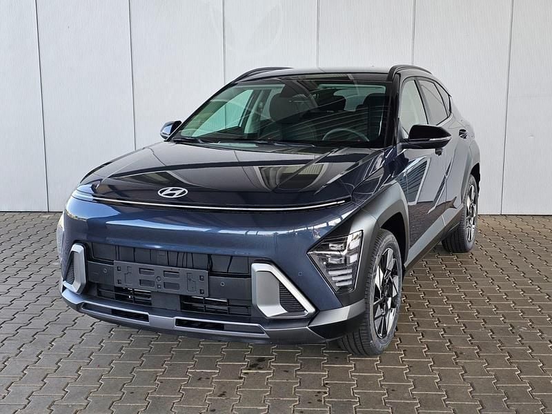 Denim blue / dach schwarz Neu 2024 Hyundai Kona GO! SUV | 29.489 € (Superpreis) - Bild 1/4