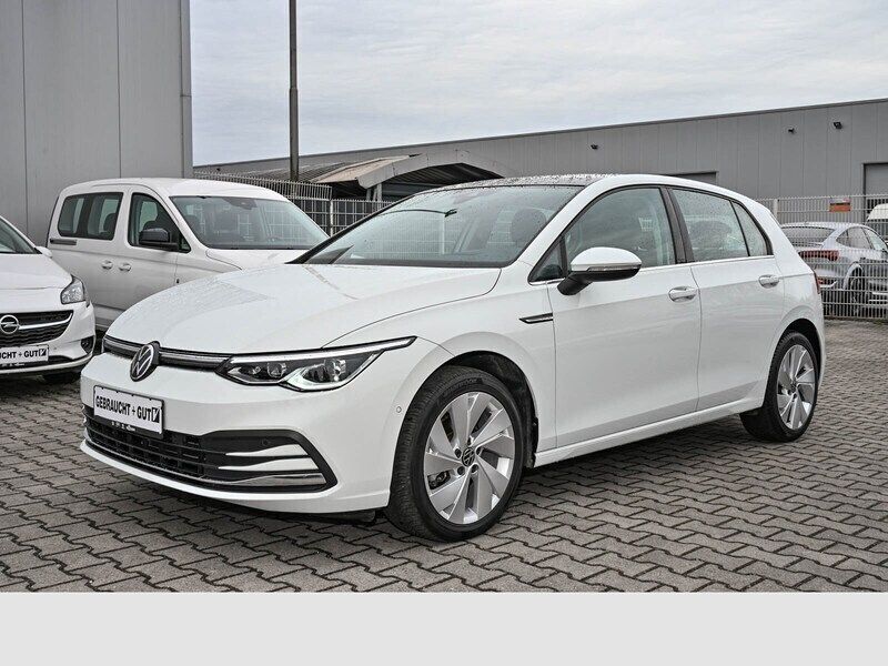 Pure white Gebraucht 2022 VW Golf VIII Style Limousine | 24.890 € (Fairer Preis) - Bild 1/4