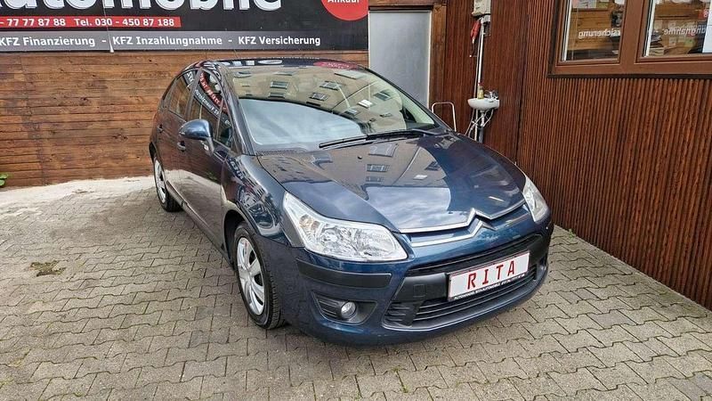 Blau Gebraucht 2009 Citroën C4 Limousine | 1.980 € (Fairer Preis) - Bild 1/4