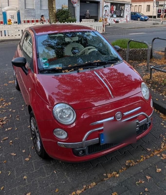 Rot Gebraucht 2011 Fiat 500 Kleinwagen | 2.900 € (Fairer Preis) - Bild 1/4