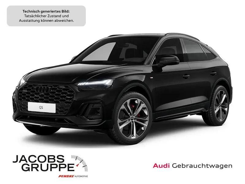 Schwarz Gebraucht 2025 Audi Q5 Sportback S-Line SUV | 58.739 € (Teuer) - Bild 1/4