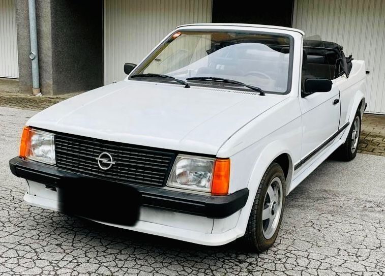 Weiß Gebraucht 1982 Opel Kadett Cabrio | 4.480 € - Bild 1/4