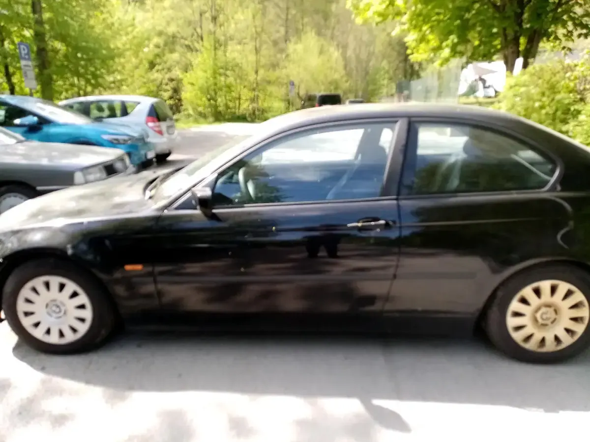 Gebraucht BMW 316 116 PS (85 kW) 2002 Schwarz Coupé