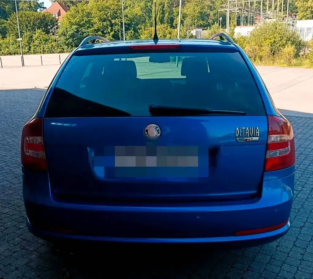 Gebraucht Skoda Octavia vRS 200 PS (147 kW) 2007 Blau Kombi