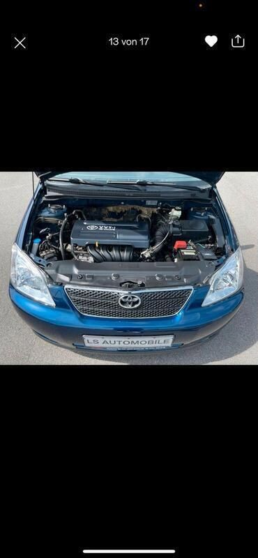 Blau Gebraucht 2003 Toyota Corolla Limousine | 5.000 € (Teuer) - Bild 1/4