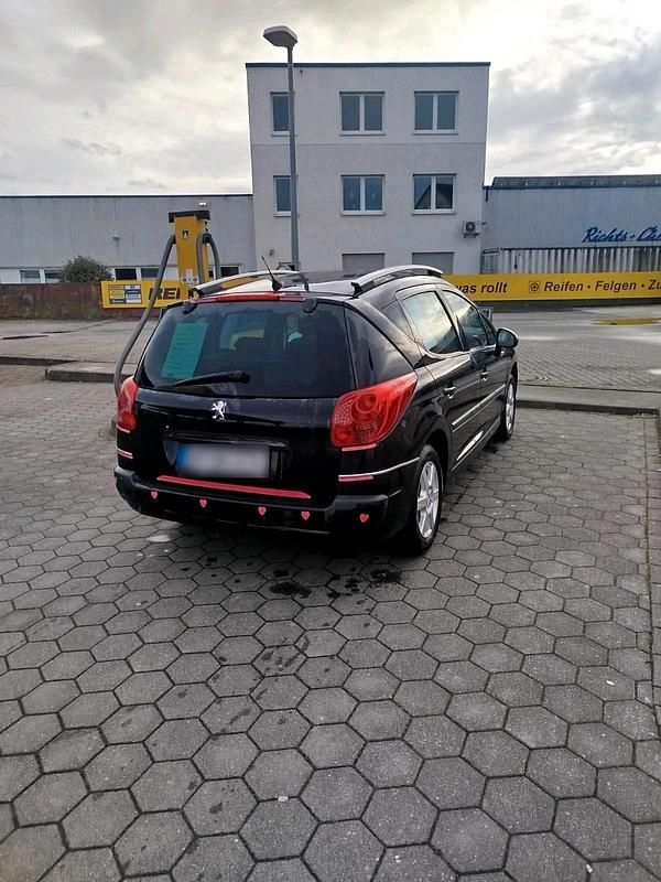 Gebraucht Peugeot 207 2007 Schwarz Kombi