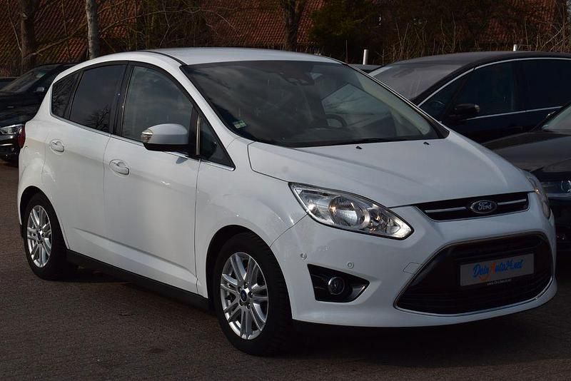 Gebraucht Ford C-MAX Titanium 150 PS (110 kW) 2013 Weiß Van / Kleinbus