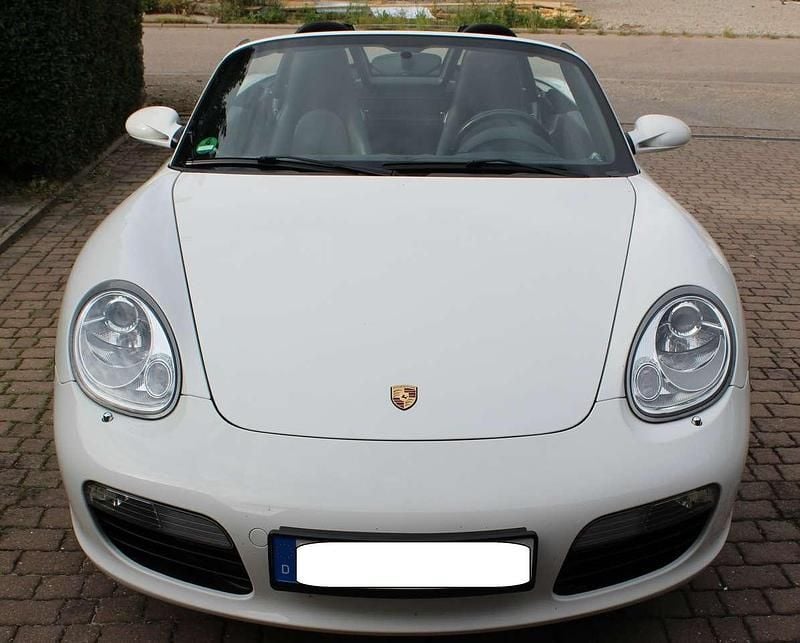Weiß Gebraucht 2007 Porsche Boxster Cabrio | 28.900 € (Fairer Preis) - Bild 1/4