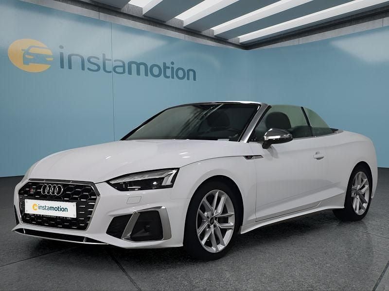 Weiß Gebraucht 2023 Audi S5 Cabriolet Cabrio | 53.399 € (Guter Preis) - Bild 1/4