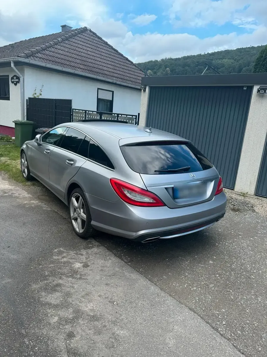 Gebraucht Mercedes CLS350 2012 Silber Coupé