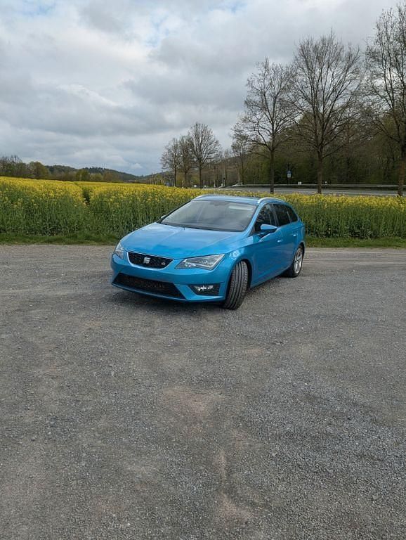 Second-hand Seat Leon ST FR 150 CP (110 kW) 2015 Albastru Break