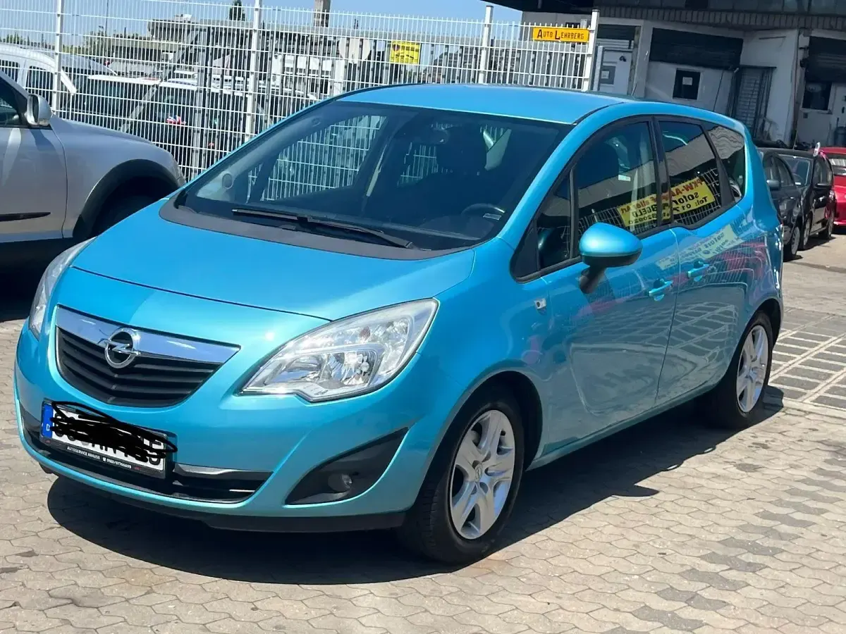 Gebraucht Opel Meriva Edition 120 PS (88 kW) 2011 Grün Van / Kleinbus