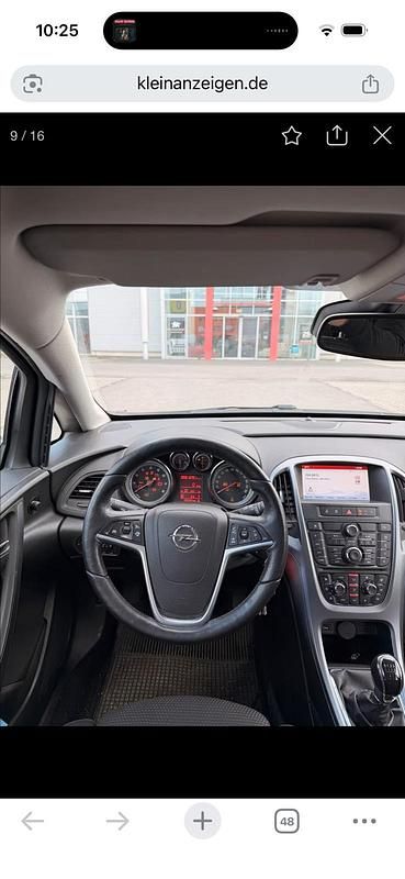 Gebraucht Opel Astra 140 PS (102 kW) 2015 Schwarz Kombi