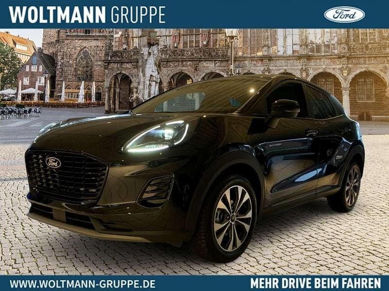 Obsidianschwarz metallic Neu 2025 Ford Puma Gen-E Titanium SUV | 24.990 € (Guter Preis) - Bild 1/4