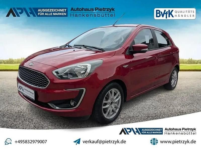 Rot Gebraucht 2019 Ford Ka Plus Cool & Connect Kleinwagen | 9.900 € (Fairer Preis) - Bild 1/4
