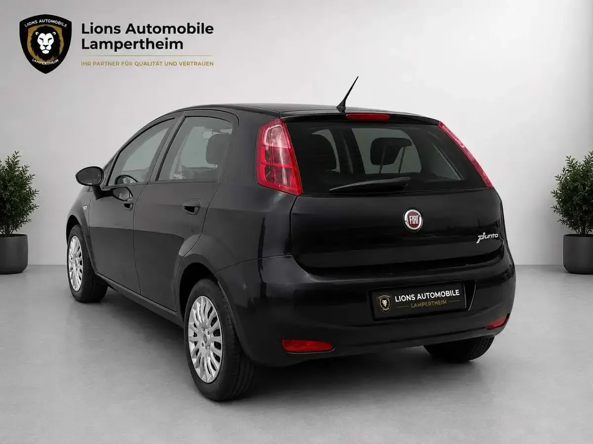 Gebraucht Fiat Punto Basis 69 PS (50 kW) 2018 Schwarz Kleinwagen