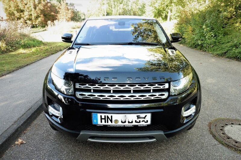 Schwarz Gebraucht 2012 Land Rover Range Rover evoque SUV | 22.999 € - Bild 1/4