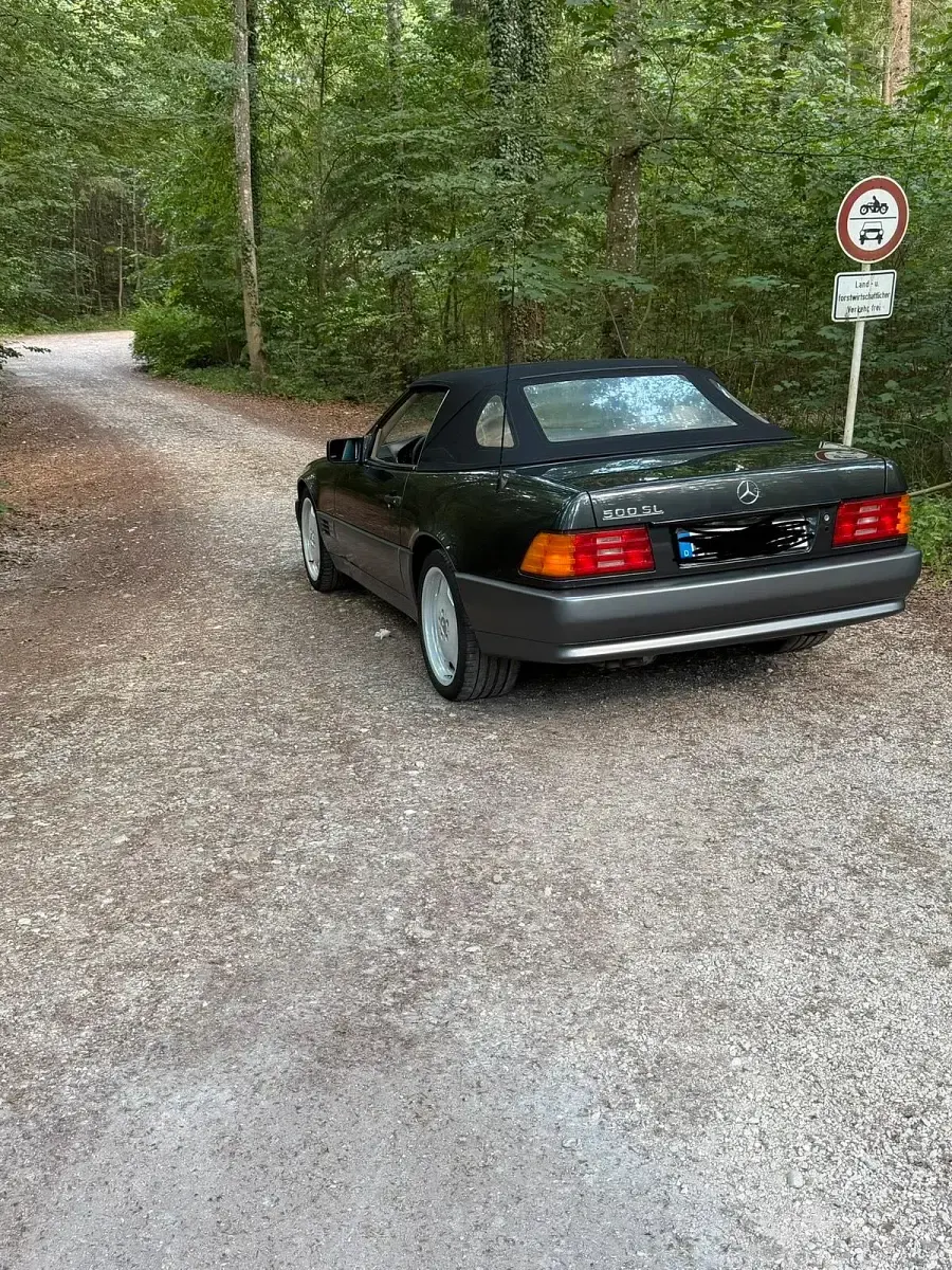 Gebraucht Mercedes SL500 326 PS (239 kW) 1991 Schwarz Cabrio