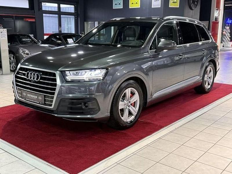Grau Gebraucht 2017 Audi Q7 S-Line SUV | 29.900 € (Fairer Preis) - Bild 1/4