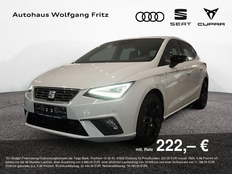 Weiß Gebraucht 2024 Seat Ibiza Black Edition Limousine | 23.475 € (Etwas zu teuer) - Bild 1/4