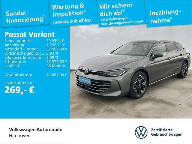 Diabasgrau metallic Gebraucht 2025 VW Passat Elegance Kombi | 39.350 € (Superpreis) - Bild 1/3