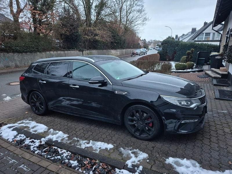 Gebraucht Kia Optima GT 245 PS (180 kW) 2018 Schwarz Kombi