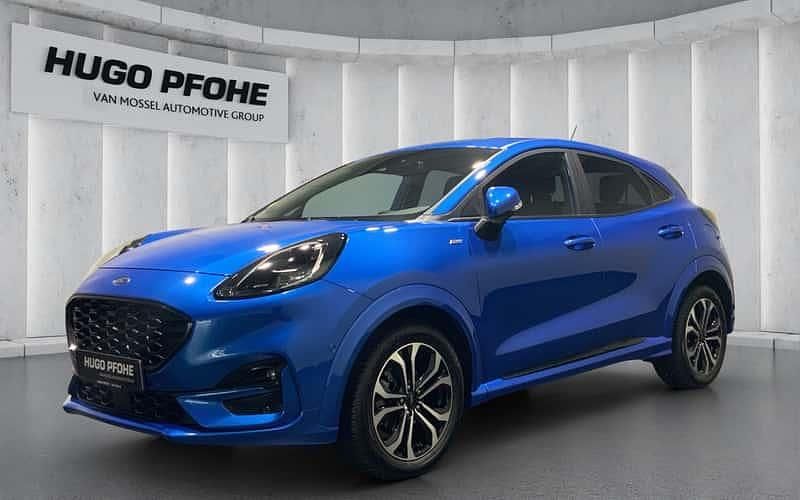 Blau Gebraucht 2021 Ford Puma ST-Line SUV | 16.890 € (Fairer Preis) - Bild 1/4