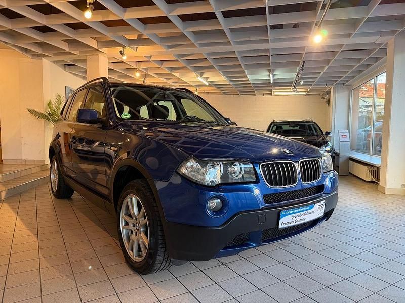 Blau Gebraucht 2006 BMW X3 Efficient Dynamics SUV | 4.790 € (Fairer Preis) - Bild 1/4