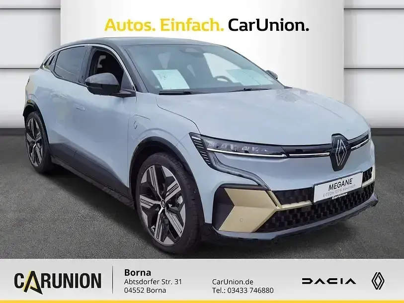 Używany Renault Megane E-Tech Iconic 160 kW (218 KM) 2024 Szary Sedan/Limuzyna