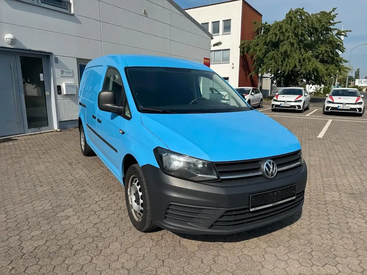 Gebraucht VW Caddy Maxi 102 PS (75 kW) 2019 Blau Van / Kleinbus