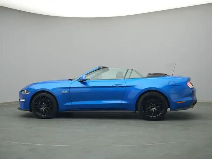 Gebraucht Ford Mustang GT Premium 450 PS (330 kW) 2020 Velocity blue Cabrio