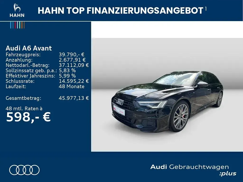 Gebraucht Audi A6 Sport 367 PS (269 kW) 2023 Schwarz Kombi
