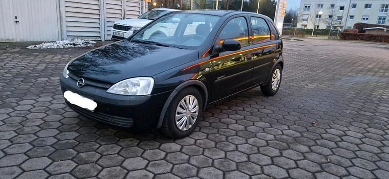 Schwarz Gebraucht 2001 Opel Corsa Kleinwagen | 599 € (Superpreis) - Bild 1/4