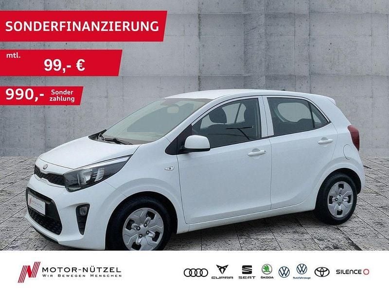 Gebraucht Kia Picanto Edition 7 67 PS (49 kW) 2020 Weiß Kleinwagen